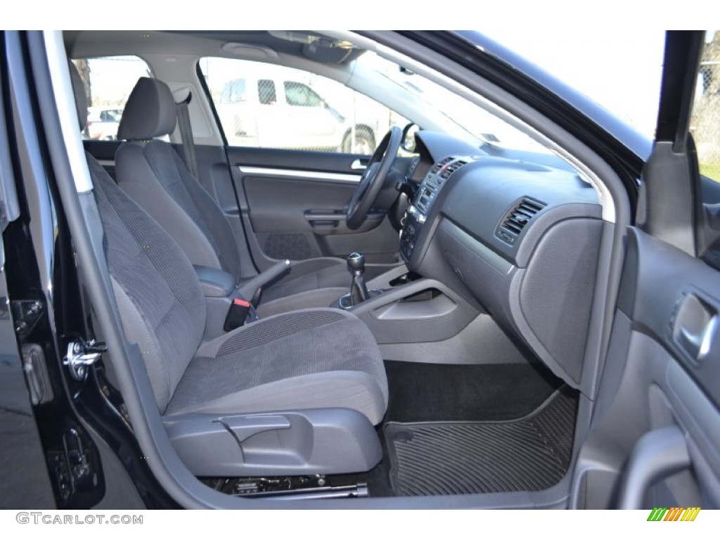Anthracite Interior 2009 Volkswagen Jetta S Sedan Photo #78528610