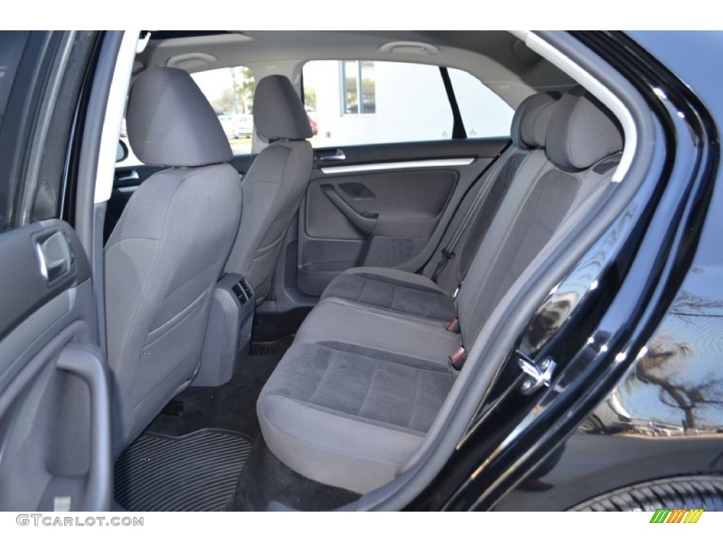 2009 Volkswagen Jetta S Sedan Rear Seat Photos