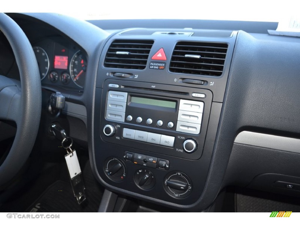 2009 Jetta S Sedan - Black Uni / Anthracite photo #16