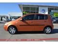 2007 Spicy Orange Chevrolet Aveo 5 LS Hatchback  photo #2