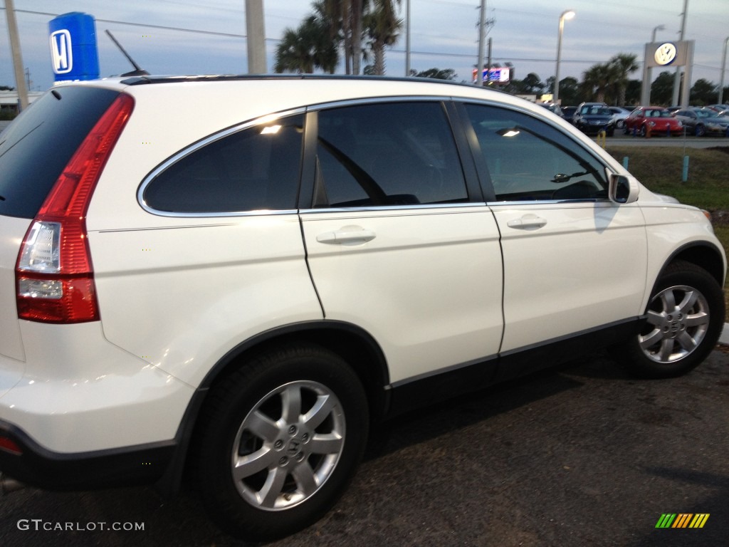 2007 CR-V EX-L - Taffeta White / Gray photo #2