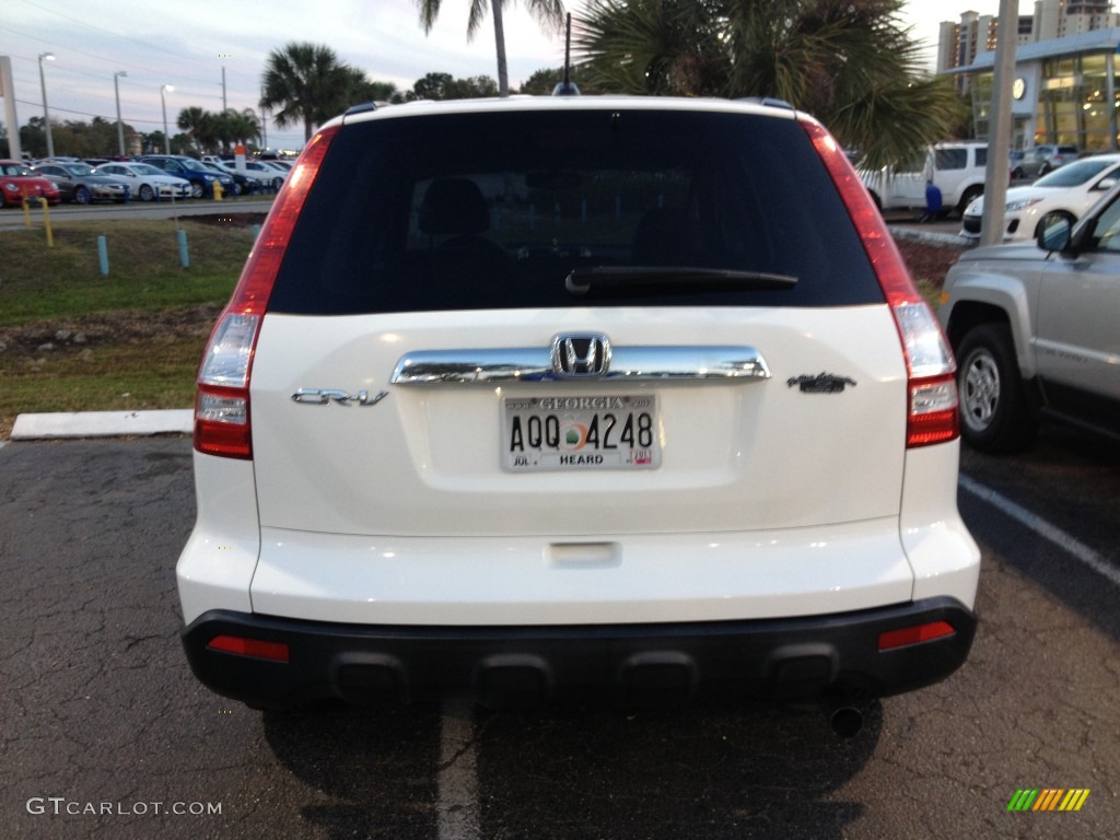 2007 CR-V EX-L - Taffeta White / Gray photo #4