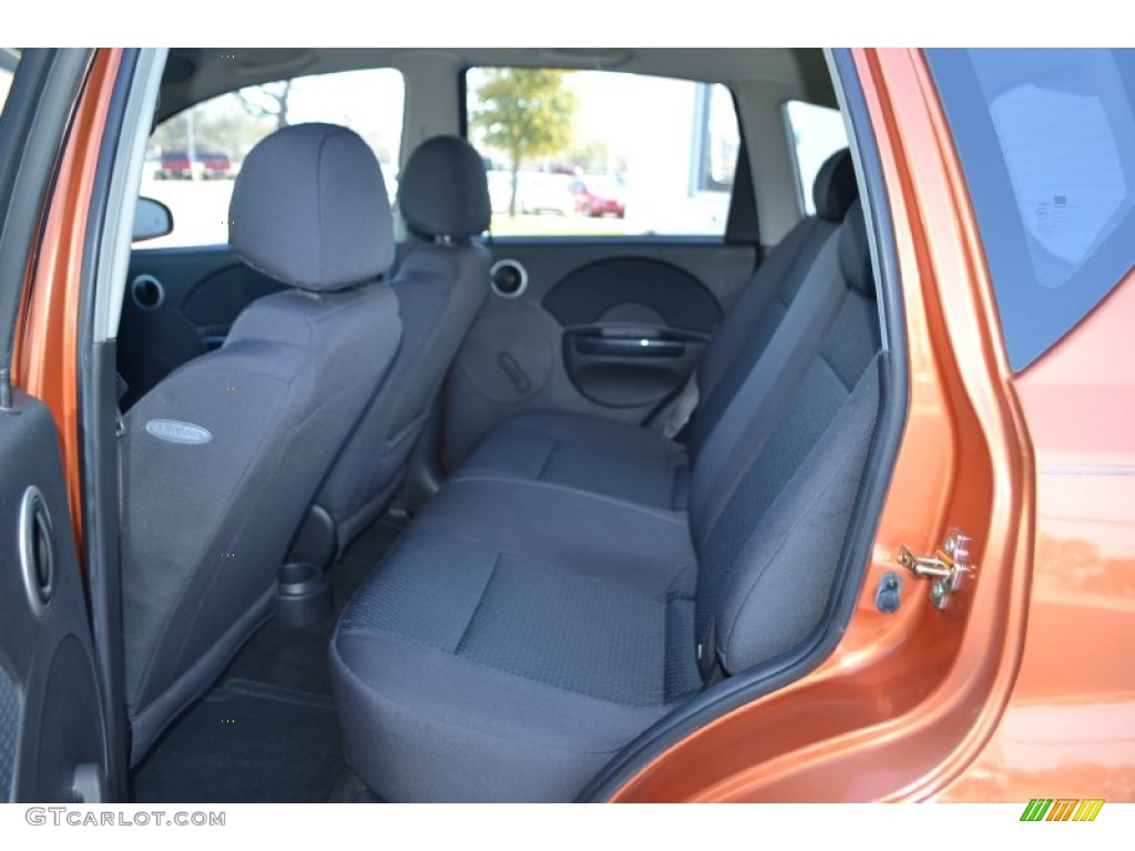 2007 Chevrolet Aveo 5 LS Hatchback Rear Seat Photo #78529449