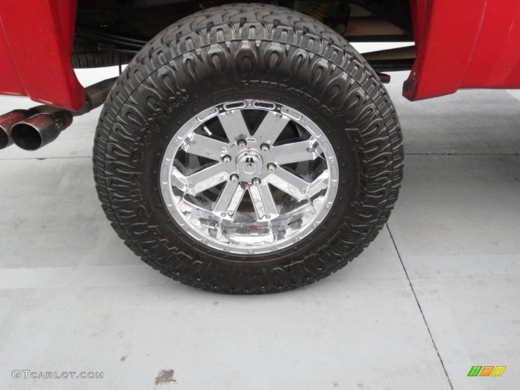 2007 Silverado 1500 LT Z71 Extended Cab 4x4 - Victory Red / Ebony Black photo #12