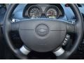2007 Chevrolet Aveo Charcoal Black Interior Steering Wheel Photo