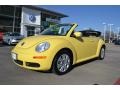 Sunflower Yellow 2008 Volkswagen New Beetle S Convertible