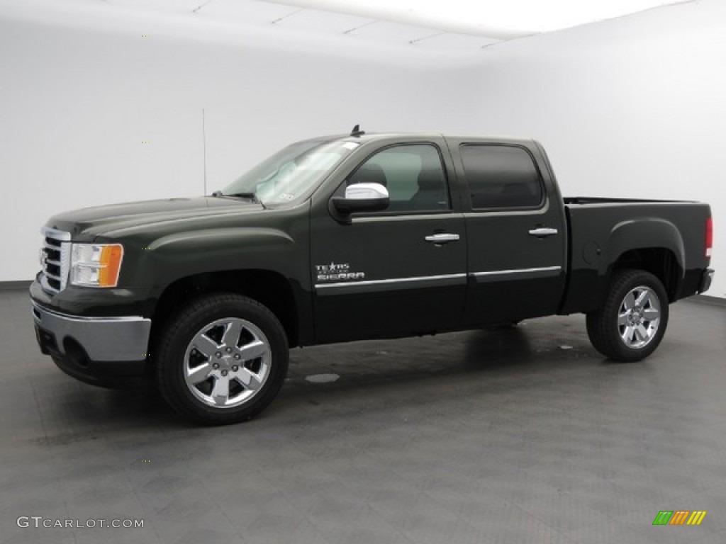 Mineral Green Metallic GMC Sierra 1500