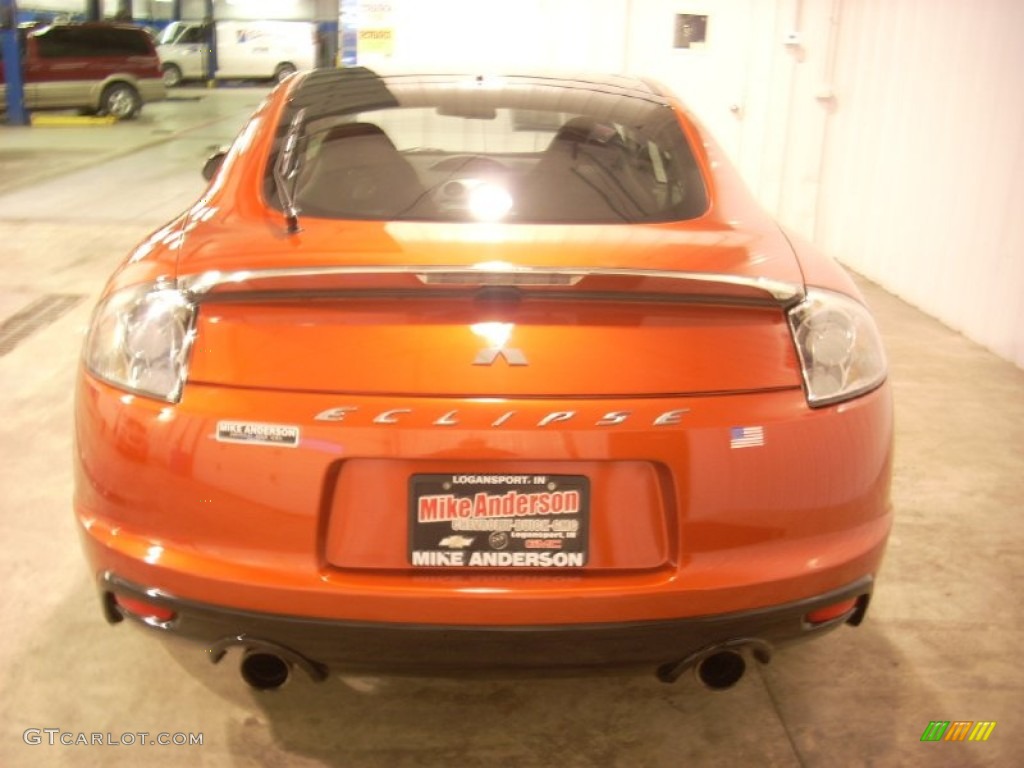 2012 Eclipse GS Coupe - Sunset Pearlescent / Dark Charcoal photo #9