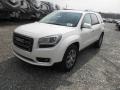 2013 White Diamond Tricoat GMC Acadia SLT AWD  photo #3