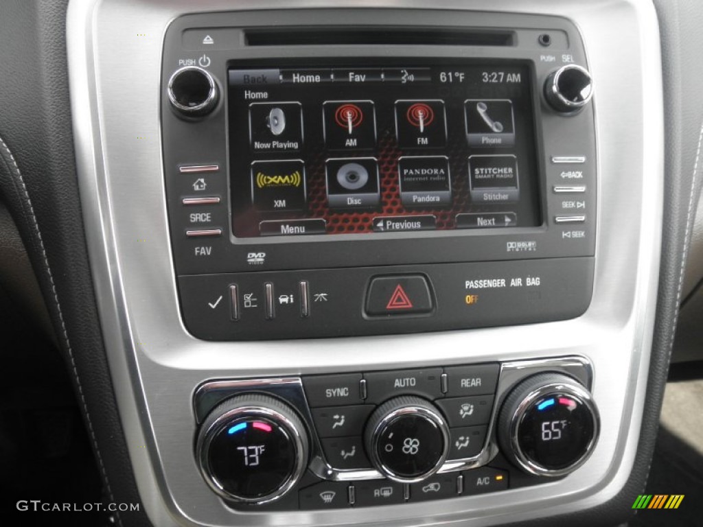 2013 GMC Acadia SLT AWD Controls Photo #78531552