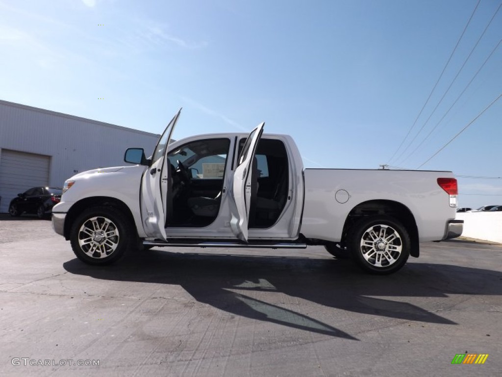 2013 Tundra Double Cab - Super White / Graphite photo #5