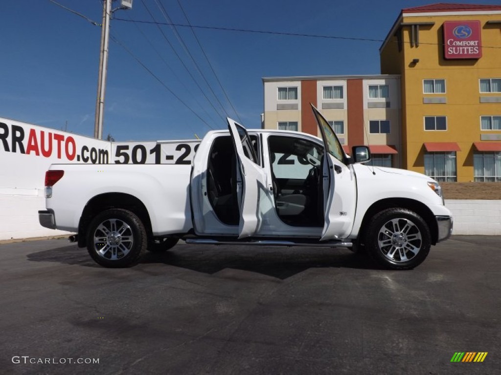 2013 Tundra Double Cab - Super White / Graphite photo #10