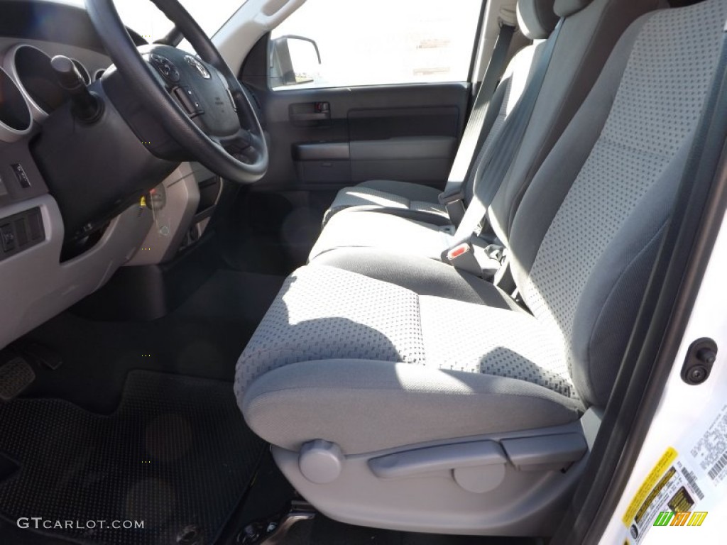 2013 Tundra Double Cab - Super White / Graphite photo #14