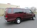 2009 Royal Red Metallic Ford E Series Van E350 Super Duty XLT Extended Passenger  photo #8