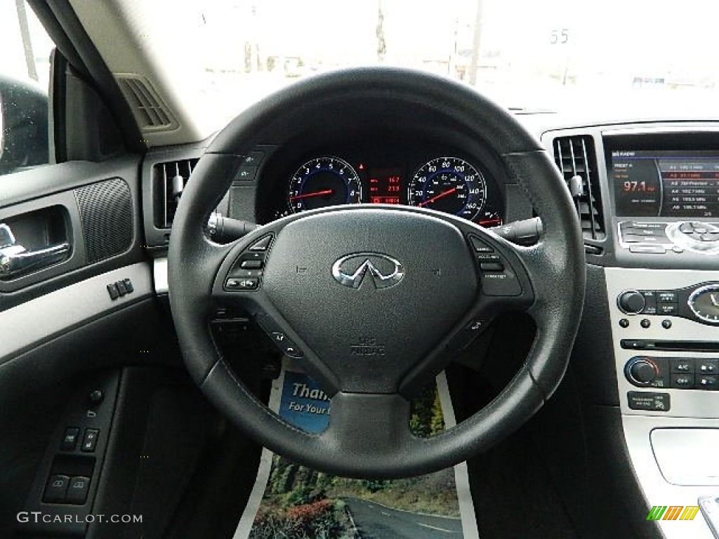 2009 Infiniti G 37 x Coupe Steering Wheel Photos
