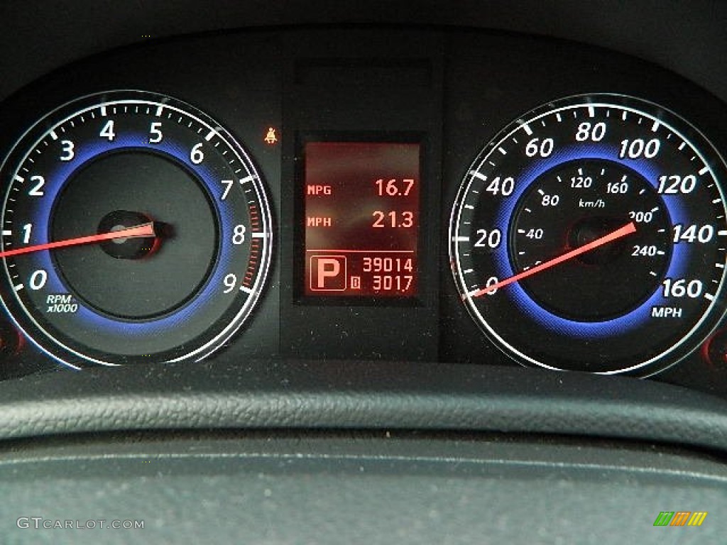 2009 Infiniti G 37 x Coupe Gauges Photos
