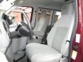 Medium Flint 2009 Ford E Series Van E350 Super Duty XLT Extended Passenger Interior Color