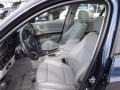 Gray Dakota Leather Front Seat Photo for 2011 BMW 3 Series #78535195
