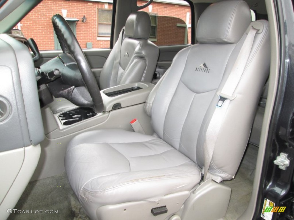 Pewter/Dark Pewter Interior 2004 GMC Yukon SLT 4x4 Photo #78535567