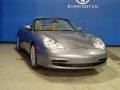 Seal Grey Metallic 2003 Porsche 911 Carrera Cabriolet