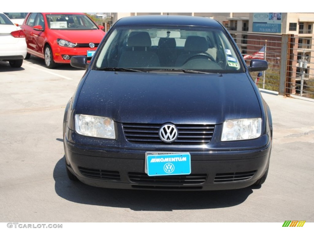 2000 Jetta GLS Sedan - Atlantic Blue Pearl / Gray photo #2