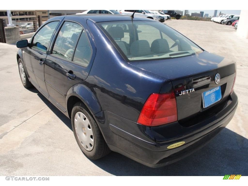 2000 Jetta GLS Sedan - Atlantic Blue Pearl / Gray photo #5