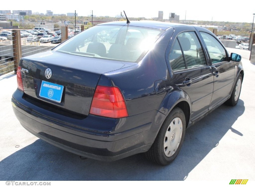 2000 Jetta GLS Sedan - Atlantic Blue Pearl / Gray photo #7