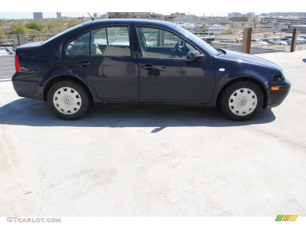 2000 Jetta GLS Sedan - Atlantic Blue Pearl / Gray photo #8