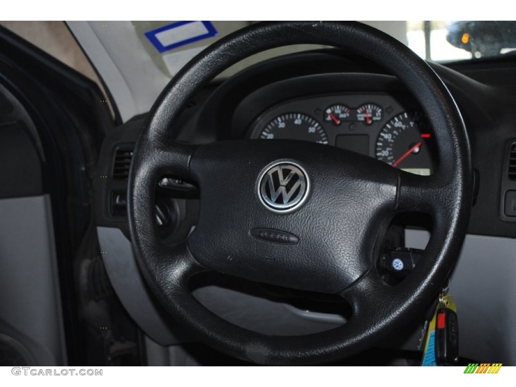 2000 Jetta GLS Sedan - Atlantic Blue Pearl / Gray photo #17