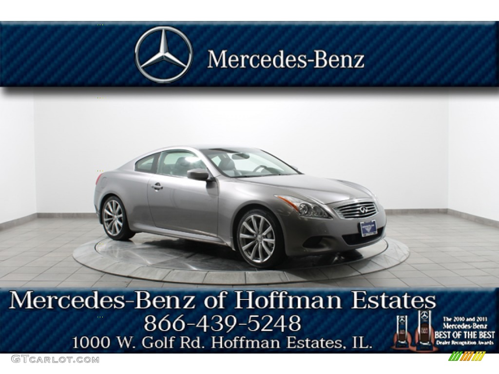 2008 G 37 S Sport Coupe - Amethyst Graphite Gray / Graphite photo #1