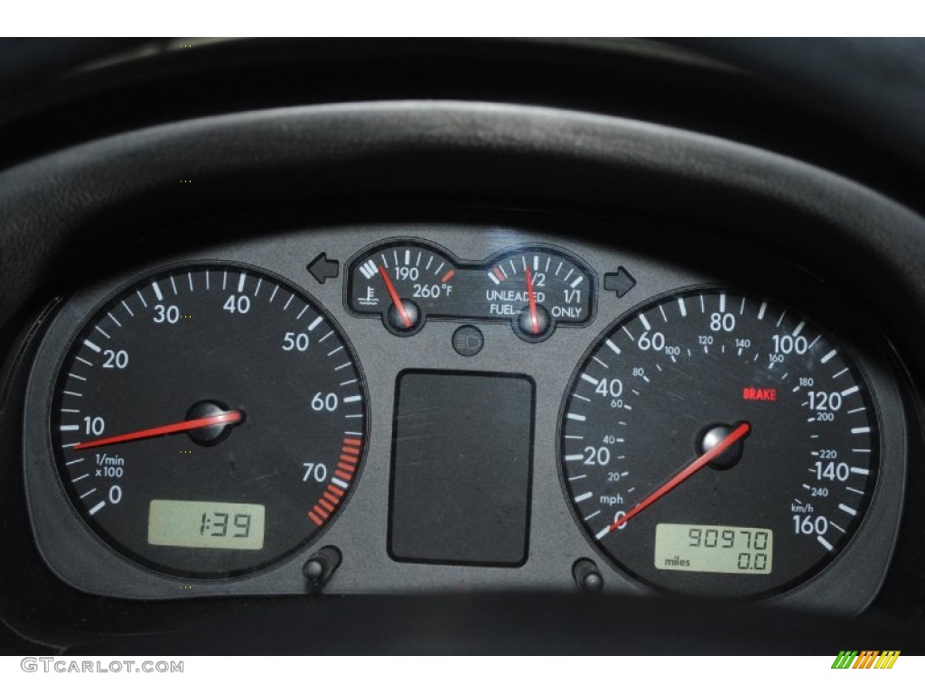 2000 Jetta GLS Sedan - Atlantic Blue Pearl / Gray photo #25