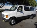 Oxford White - E Series Van E350 XL Passenger Photo No. 3