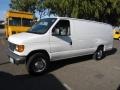 Oxford White - E Series Van E350 Commercial Photo No. 3