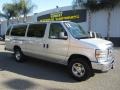 Ingot Silver Metallic 2012 Ford E Series Van E350 XLT Extended Passenger