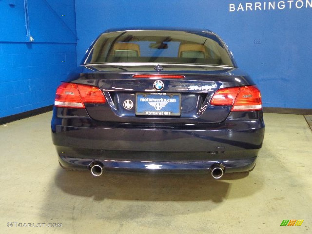 2010 3 Series 335i Convertible - Monaco Blue Metallic / Saddle Brown Dakota Leather photo #11