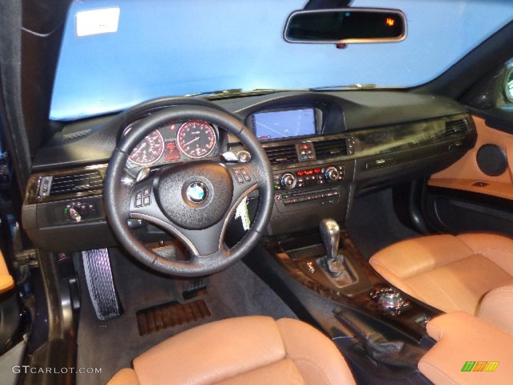 2010 3 Series 335i Convertible - Monaco Blue Metallic / Saddle Brown Dakota Leather photo #17