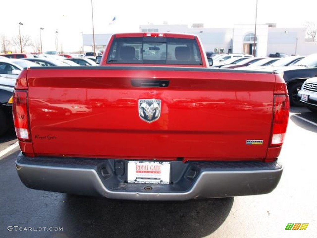 2010 Ram 1500 ST Regular Cab - Inferno Red Crystal Pearl / Dark Slate Gray photo #6