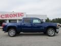 Heritage Blue Metallic - Sierra 1500 SLT Crew Cab Photo No. 8