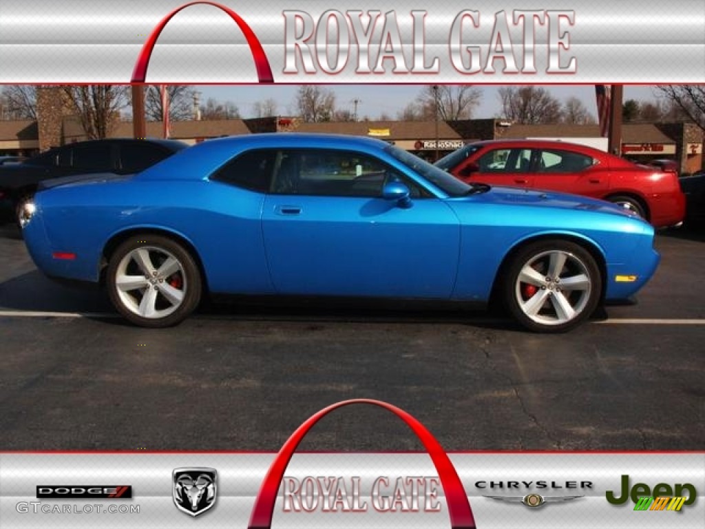 2010 Challenger SRT8 - B5 Blue Pearlcoat / Dark Slate Gray photo #1