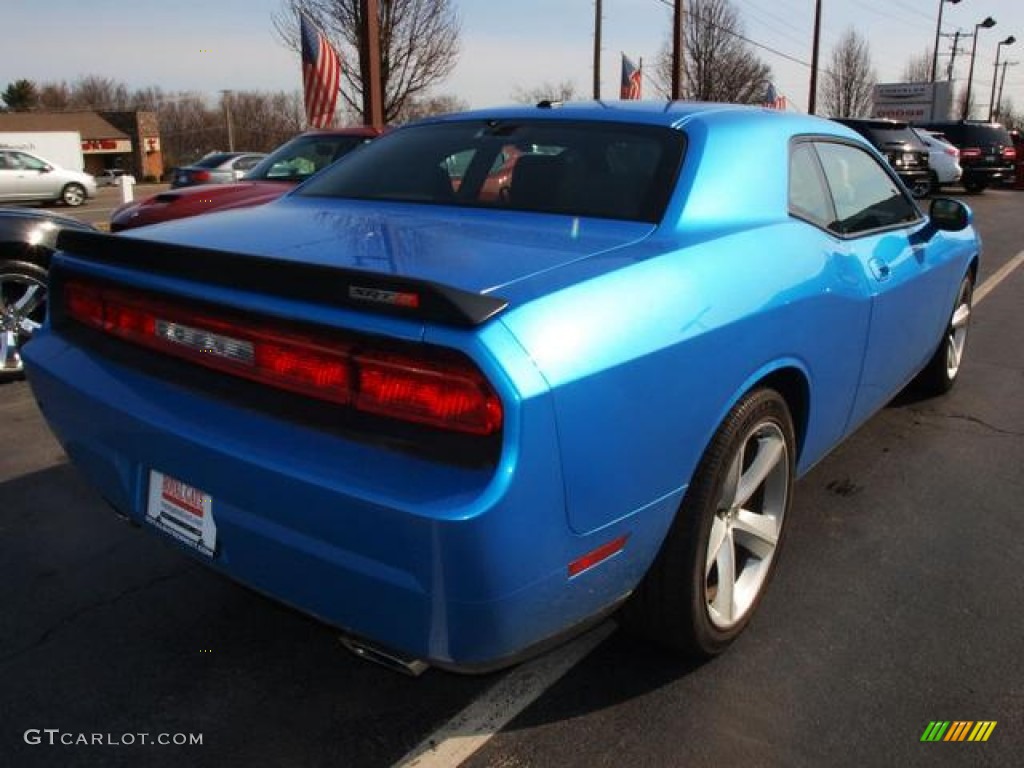 2010 Challenger SRT8 - B5 Blue Pearlcoat / Dark Slate Gray photo #3