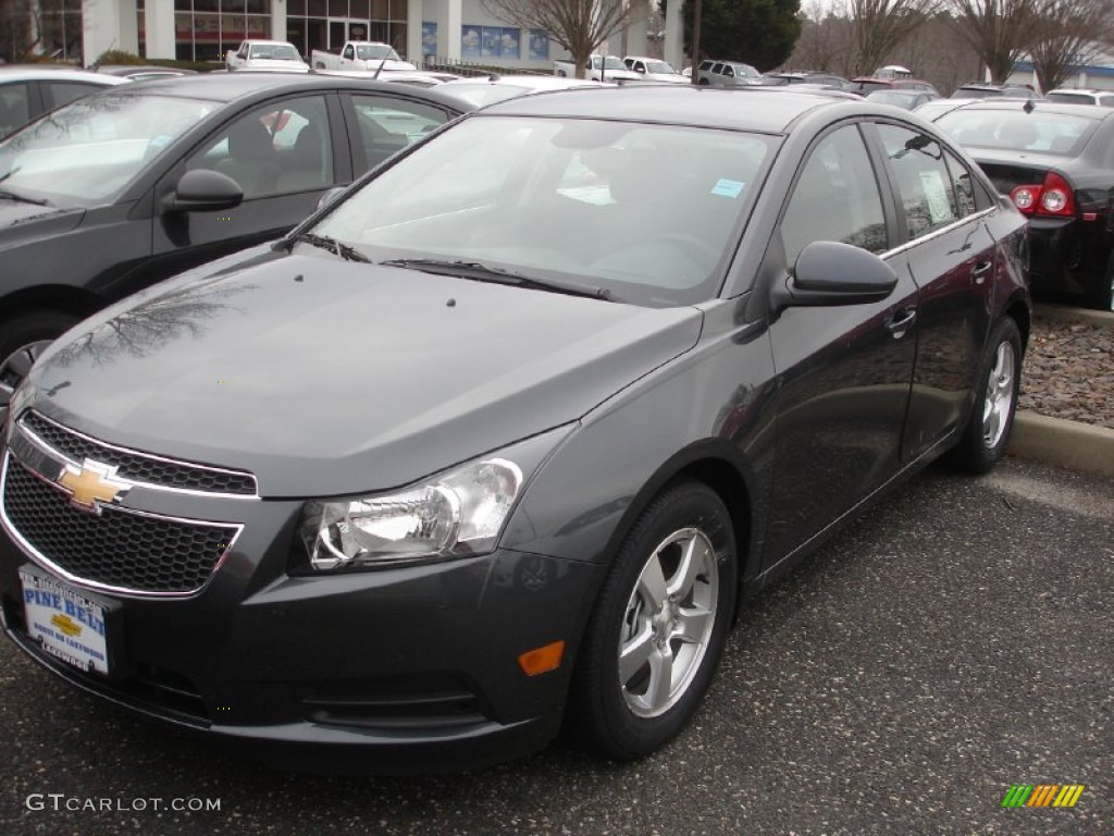 2013 Cruze LT - Cyber Gray Metallic / Jet Black photo #1