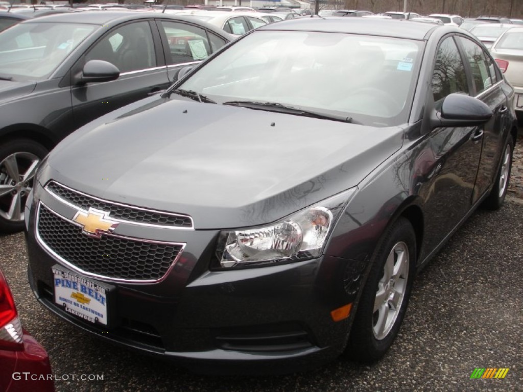 2013 Cruze LT - Cyber Gray Metallic / Jet Black photo #1