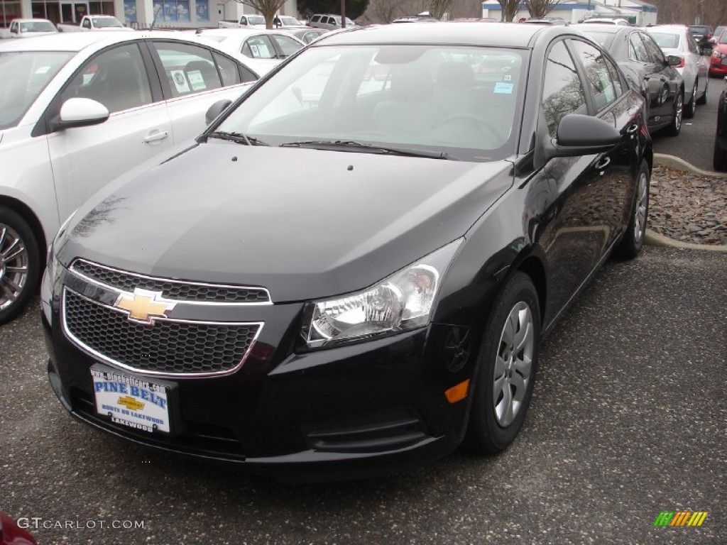 2013 Cruze LS - Black Granite Metallic / Jet Black/Medium Titanium photo #1
