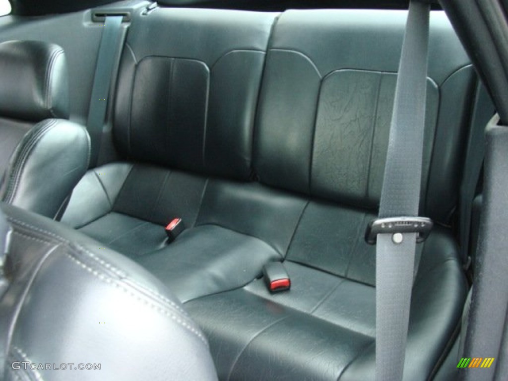 2000 Mitsubishi Eclipse GT Coupe Rear Seat Photos
