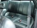 2000 Mitsubishi Eclipse Black Interior Rear Seat Photo