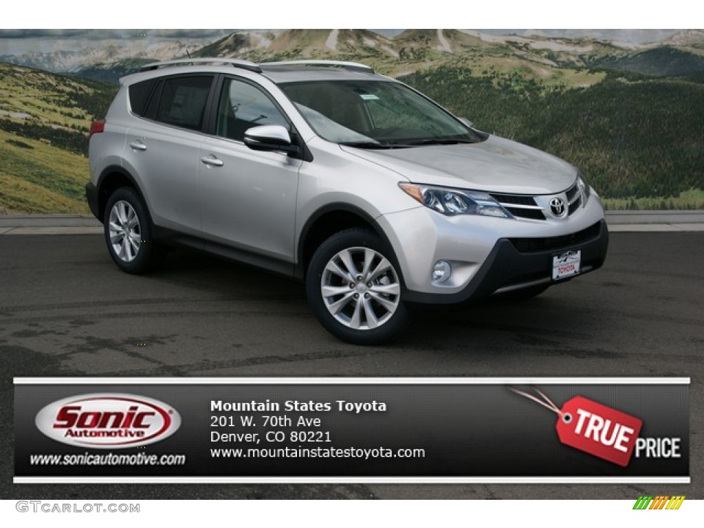 2013 RAV4 Limited AWD - Classic Silver Metallic / Black photo #1