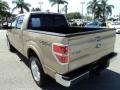 2012 Pale Adobe Metallic Ford F150 Lariat SuperCrew 4x4  photo #10