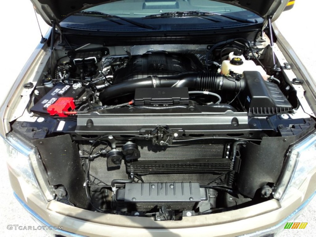 2012 Ford F150 Lariat SuperCrew 4x4 Engine Photos
