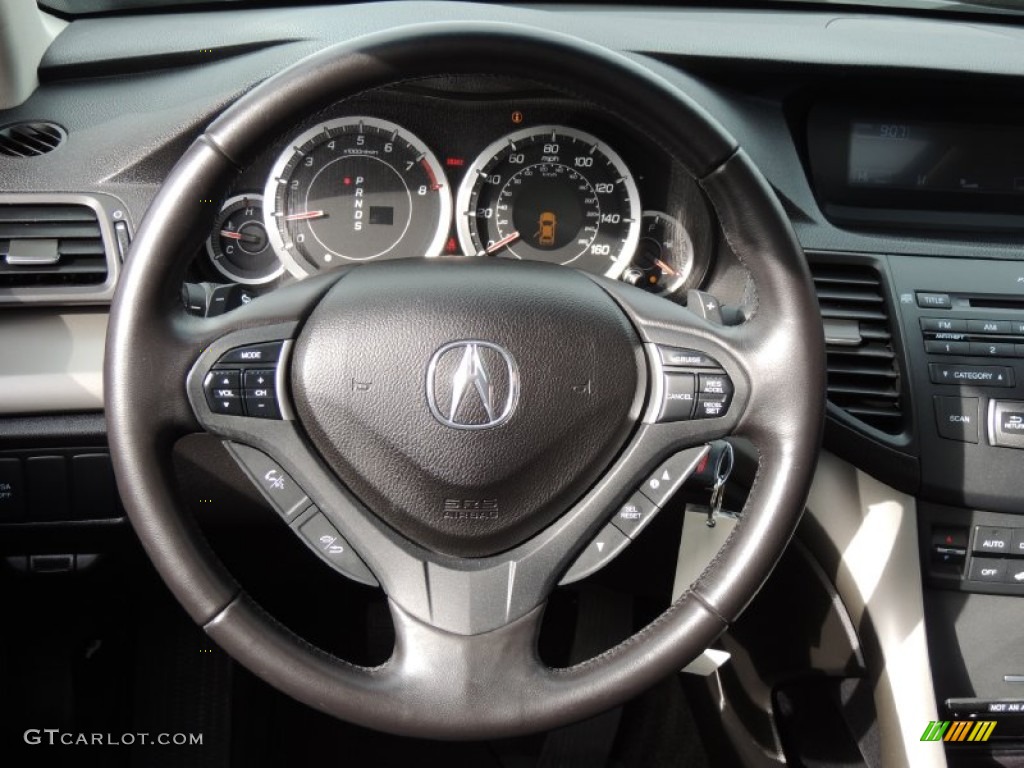 2010 TSX Sedan - Grigio Metallic / Ebony photo #15