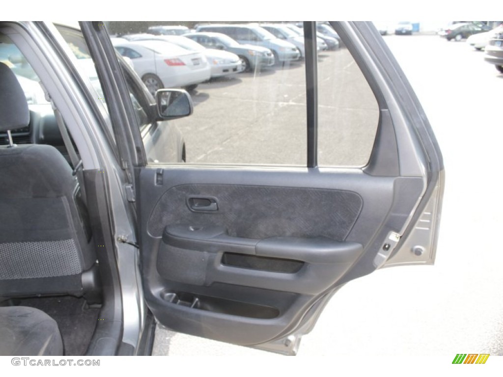 2005 Honda CR-V EX 4WD Black Door Panel Photo #78543110